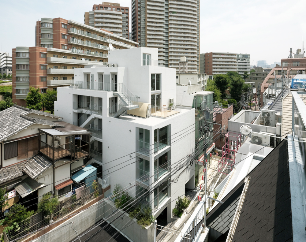 河田町集合住宅│設計実績紹介│yAt構造設計事務所